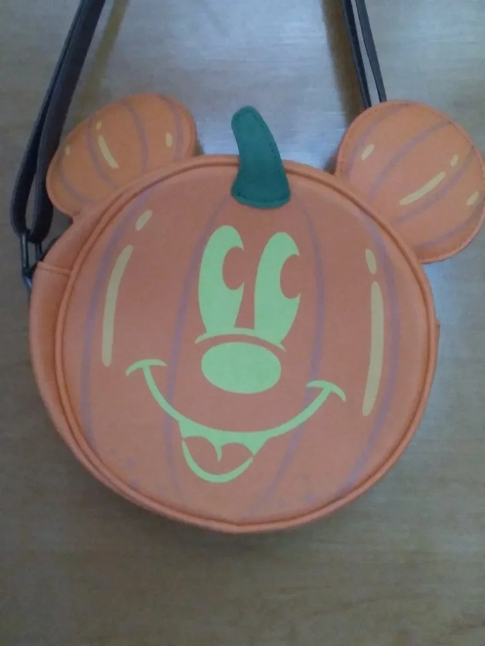 2025 Loungefly Disney Halloween Mickey Mouse Pumpkin Cross Body Purse